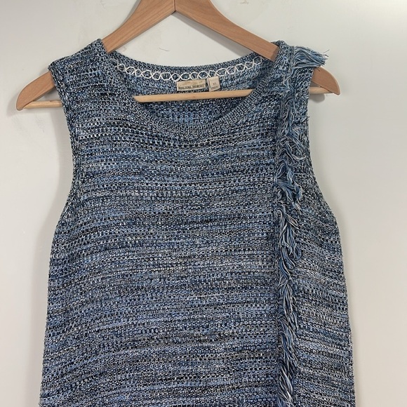 Anthropologie Holding Horses Knit Fringe Sweater Dress Size Extra Small - Picture 3 of 10